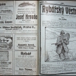 Ukázka obálky časopisu Rybářský Věstník 1927,  časopis vycházel od roku 1921 - 1944