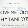 Anton�n Bardoun, signace knihy Nov� metody chyt�n� ryb