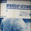Uk�zka ob�lky �asopisu Ryb��sk� V�stn�k 1938, �asopis vych�zel od roku 1921 - 1944