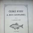 České ryby a jich cizopasníci, Dr. Antonín Frič, vydáno 1908. Autor (narozen 30. července 1832, Praha – 15. listopadu 1913, Praha) byl významným českým přírodovědcem, geologem a paleontologem