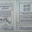 Ryb��sk� sport - chyt�n� ryb na udici, autor J.L. Bucek, vyd�no 1910, Autor byl chud� herec, redaktor a autor divadeln�ch her. *1843/+1912
