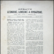 Zpr�vy - Lesnick�, Loveck� a Ryb��sk�, rok 1885. Vych�zelo 9 x ro�n�.