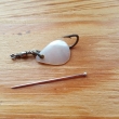 Rousek - Mušková perleťová třpytka, model 204/ 14mm