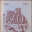 Sborn�k prac�  k 70. v�ro�� zalo�en� MO T�bor, redigoval RNDr.  A. Z. Hn�zdo, vyd�no 1958