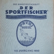 Der Sportfischer - kompletn ronk asopisu z roku 1930.