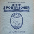 Der Sportfischer - kompletn� ro�n�k �asopisu z roku 1930.