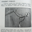 stojan, model vytvo�en� v roce 1936