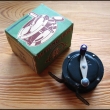 Rousek nottinghamský, lakovaný s řehtačkou, průměr 52mm, model č.94 + originál box