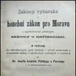 Z�kony ryb��sk� a honebn� z�kon pro Moravu - 1896